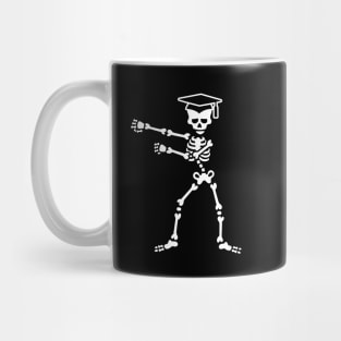 Graduation the floss dance flossing skeleton Mug